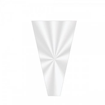BOUQUET CONE . 22cm x 6,5cm x 50cm Pacote 50 Peças INCOLOR