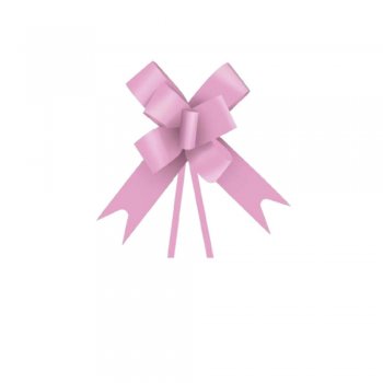 LAÇO FÁCIL LISO . 30mm x 50cm Pacote 10 Peças ROSA CLARO