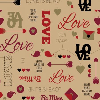 PAPEL DE PRESENTE DECORADO LOVE 70cm x 100cm Pacote 20 Folhas KRAFT