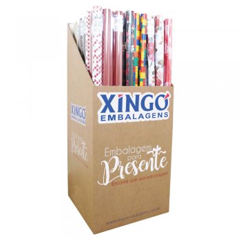 PAPEL DE PRESENTE CAIXA DISPLAY INFANTIL 70cm x 100cm Pacote 100 Folhas .