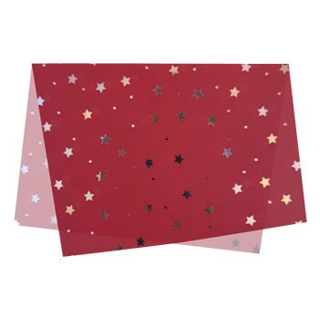 PAPEL DE SEDA DECORADO CONSTELAÇÃO 50cm x 70cm Pacote 50 Folhas .