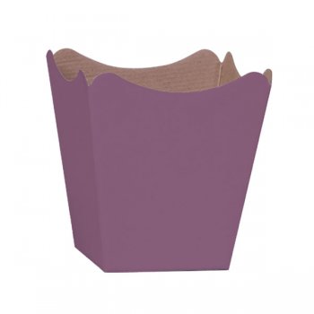 CACHEPOT PAPER . LISO Pote 15 (16cm x 17cm x 11cm) Pacote 10 Peças CASSIS
