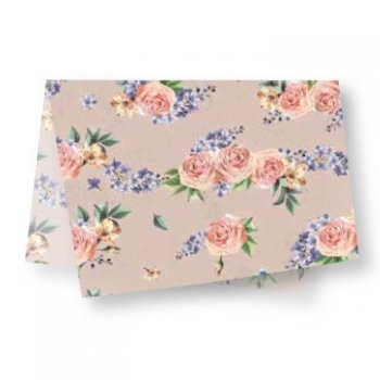 SUJINHO DECORADO VINTAGE 49cm x 69cm Pacote 50 Folhas .