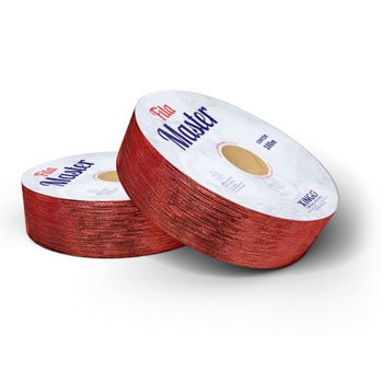FITA MASTER METALIZADA BOUQUET . 32mm X 100m 1 Rolo VERMELHA