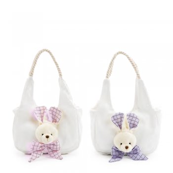 BOLSA COELHO COM ALÇA SORTIDA 1023213 01UN ROSA / LILAS
