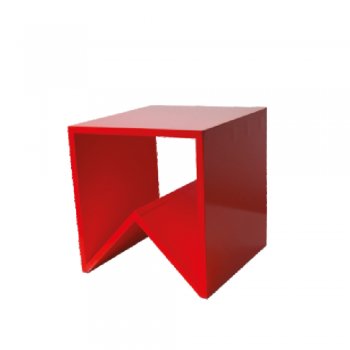 BANDEIRA DECORADA MDF PEQUENA 14,8CM X 16CM 01 PEÇA VERMELHO