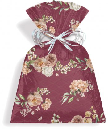 SACO PEROLIZADO PRESENTE RAVENA 45cm x 59cm Pacote 50 Peças .
