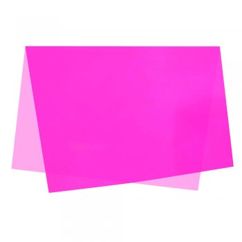 SUJINHO DECORADO NEON 49cm x 69cm Pacote 50 Folhas PINK