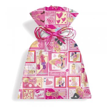 SACO PEROLIZADO PRESENTE STACIE 50cm x 69cm Pacote 50 Peças .