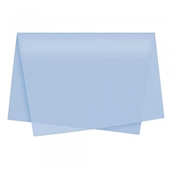 Xingó Embalagens - cod: 7897503015463 - PAPEL DE SEDA DECORADA 50X70CM XADREZ  AZUL ESCURO 50FLS