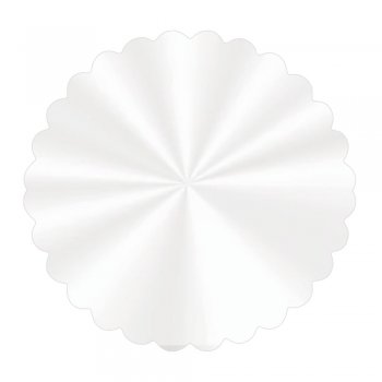 FUNDO PARA DOCE . . Ø 9cm Pacote 100 Folhas INCOLOR