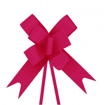 LAÇO FÁCIL LISO . 16mm x 39cm Pacote 10 Peças PINK INTENSO