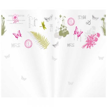SACO TRANSPARENTE CESTA SWEET GARDEN 80cm x 89cm Pacote 25 Peças .