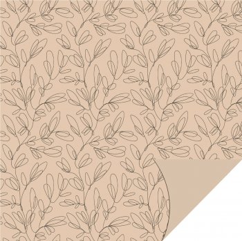 PAPEL KRAFT DECORADO INFINITY 70cm x 69cm Pacote 25 Folhas .