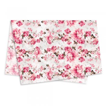 PAPEL DE SEDA DECORADO VALÊNCIA 50cm x 70cm Pacote 50 Folhas .