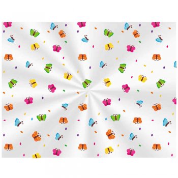 SACO TRANSPARENTE MULTIUSO BORBOLETA 25cm x 35cm Pacote 50 Peças .