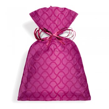 SACO METALIZADO PRESENTE WAVE 10cm x 15cm Pacote 50 Peças PINK