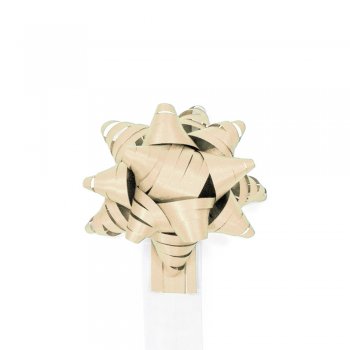 LAÇO PRONTO ESTRELA FECHAMENTO LISO . 19mm x Ø8cm Pacote 6 Peças NUDE