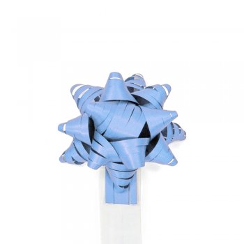 LAÇO PRONTO ESTRELA FECHAMENTO LISO . 19mm x ?8cm Pacote 6 Peças AZUL