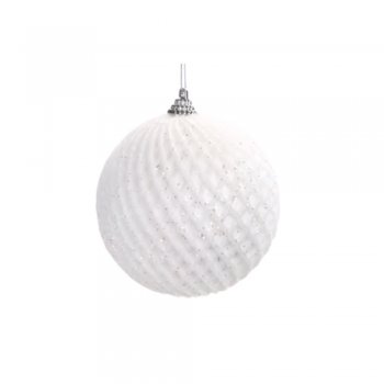 BOLA LOSÂNGO . 10cm (BOLS) JG C/4 PC 1002274 BRANCO