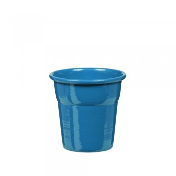 CACHEPOT ALUMÍNIO . . Pote 8 1 PEÇA AZUL CLARO