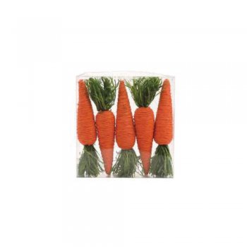 CENOURA GIFT BOX DECORADA ( CENOURAS ) . LARANJA / VERDE