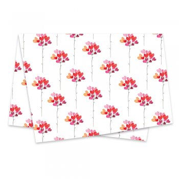 PAPEL DE SEDA DECORADO SENSI 50cm x 70cm Pacote 50 Folhas .