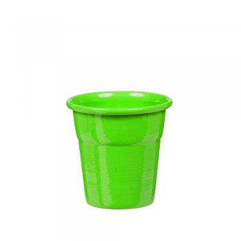CACHEPOT ALUMÍNIO . . Pote 8 1 PEÇA VERDE LIMÃO