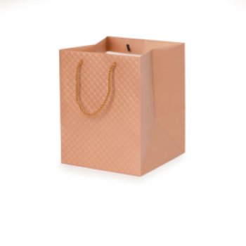 SACOLA BRIGITTE BAKERY 20cm x 20cm x 20cm 1 Peça ROSÊ