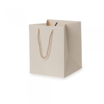 SACOLA BRIGITTE BAKERY 20cm x 20cm x 20cm 1 Peça MARFIM