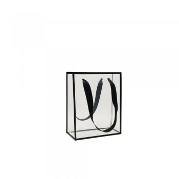 SACOLA LILLE BORDA . 20cmX10cmX15cm 10 PEÇAS BRANCA