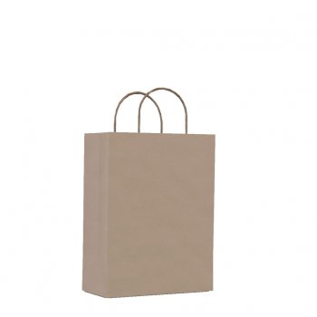 SACOLA KRAFT . . 17,5 X 8,5 X 21,5CM 10 PEÇAS .