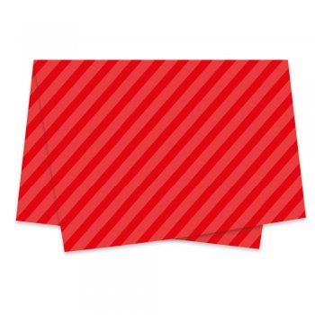 POLI SUJINHO DECORADO DOCE NATAL 49cm x 69cm Pacote 50 Folhas VERMELHO