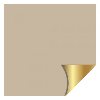 PAPEL KRAFT LISO . 70cm x 69cm Pacote 25 Folhas NATURAL / OURO