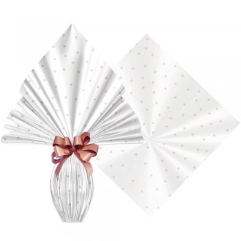 POLI PASCOA TRANS POA ROSA QTZ 70cmX90cm 25un