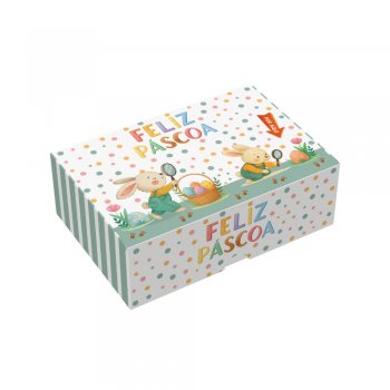 CAIXA PRACTICE 6 DOCES CAÇA AOS OVOS 12cmX8cmX4cm 10un