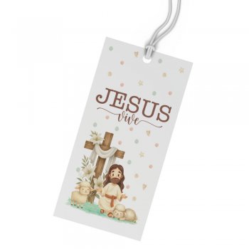 TAG 9X5CM PÁSCOA CRISTÃ 10UN