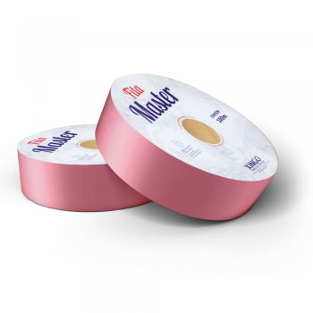 FITA MASTER METALIZADA MATTE . LISA 32mm X 100m 1 Rolo ROSA