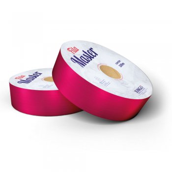 FITA MASTER METALIZADA MATTE . LISA 32mm X 100m 1 Rolo PINK