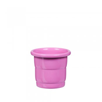 CACHEPOT ALUMÍNIO . . Pote 6 1 PEÇA ROSA