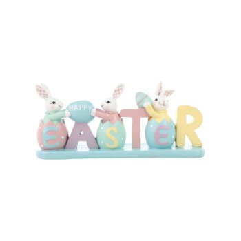 LETREIRO DEC EASTER ORE XADREZ CLR 12CM (PASTRIES) C/1 UN 1098864
