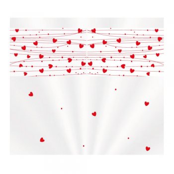 SACO TRANSPARENTE CESTA SINTONIA 45cm x 59cm Pacote 50 Peças .