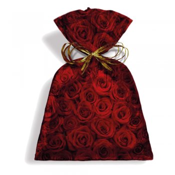 SACO PRESENTE SCARLET 25cmX35cm 50 PEÇAS