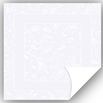 POLI PEROLIZADO ELITE 40mc DUPLA FACE BLANC 58cm x 58cm PACOTE 25 Folhas