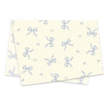 PAPEL DE SEDA DECORADO CHARLOTTE 50cm x 70cm Pacote 50 Folhas