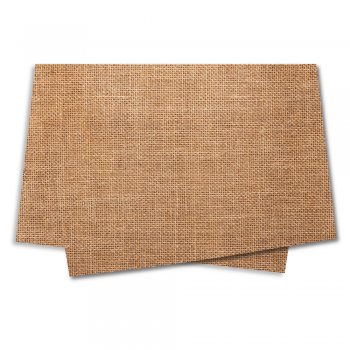 POLI SUJINHO DECORADO JUTA 49cm x 69cm Pacote 50 Folhas .