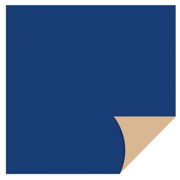 POLI PEROLIZADO ELITE 60mc DUPLA FACE LISO 49cm x 69cm Pacote 25 Folhas NAVY / CAMURÇA