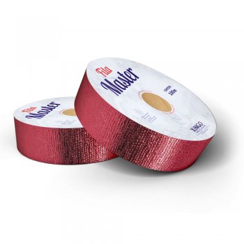 FITA MASTER METALIZADA WAVE 32mm X 100m 1 Rolo BORGONHA