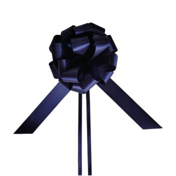 LAÇO FÁCIL CETIM LISO . 30mm x 126cm Pacote 12 Peças AZUL ROYAL 13
