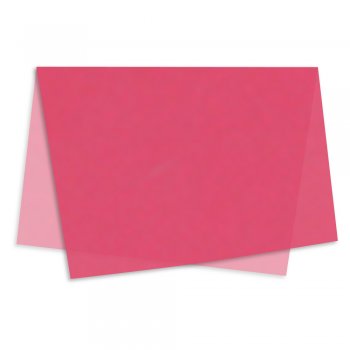 POLI MATTE SUJINHO LISO 49cm x 69cm Pacote 50 Folhas PINK INTENSO